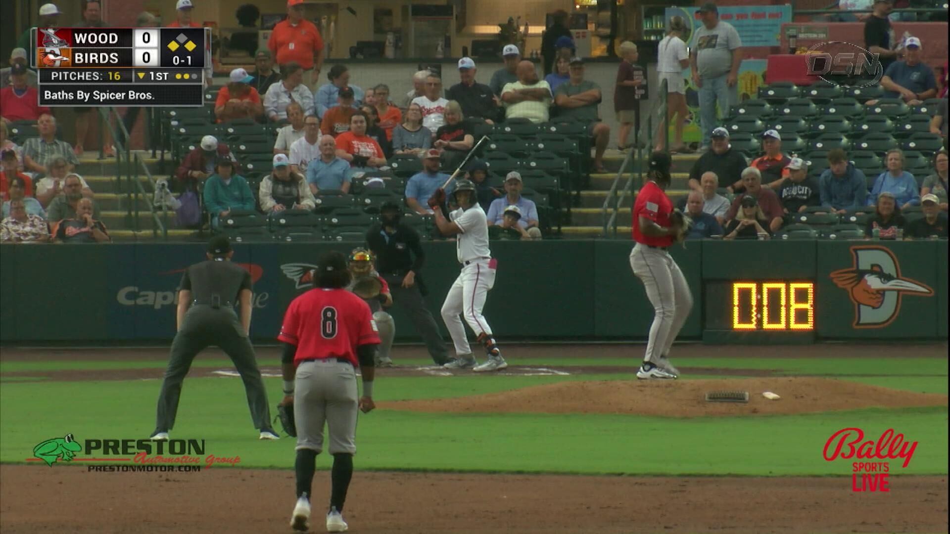 Highlights: Shorebirds Roll to 5-1 Win Over Woodpeckers